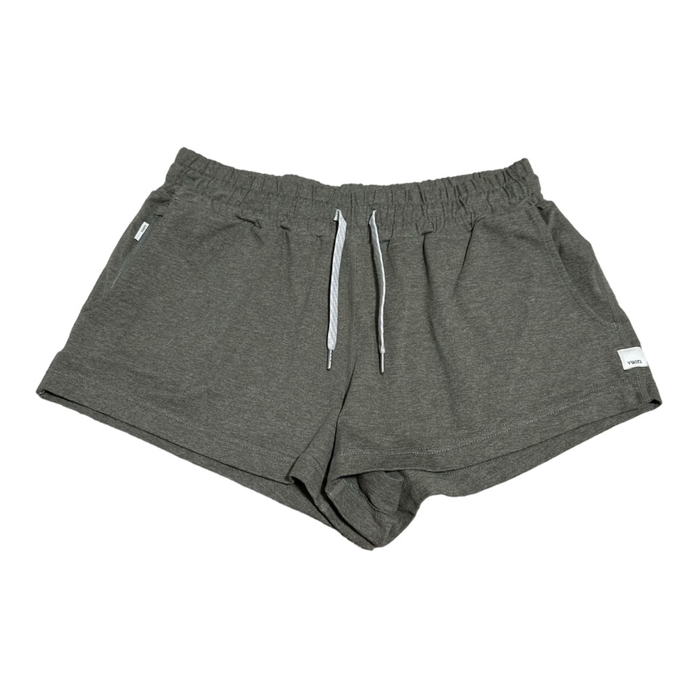 Vuori Halo Performance Short Women’s XS Green Heather DreamKnit Stretch Cozy